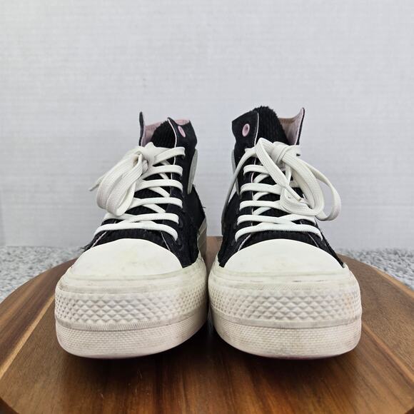 Converse CTAS Platform High Future Utility Black Casual Y2K Sneaker Womens 8 - Picture 4 of 14